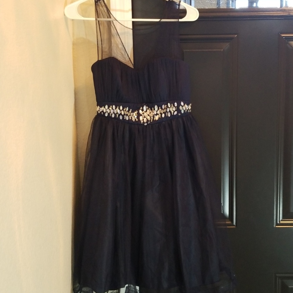 Royal Blue Mini Dress